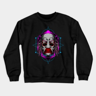 sad clown Crewneck Sweatshirt